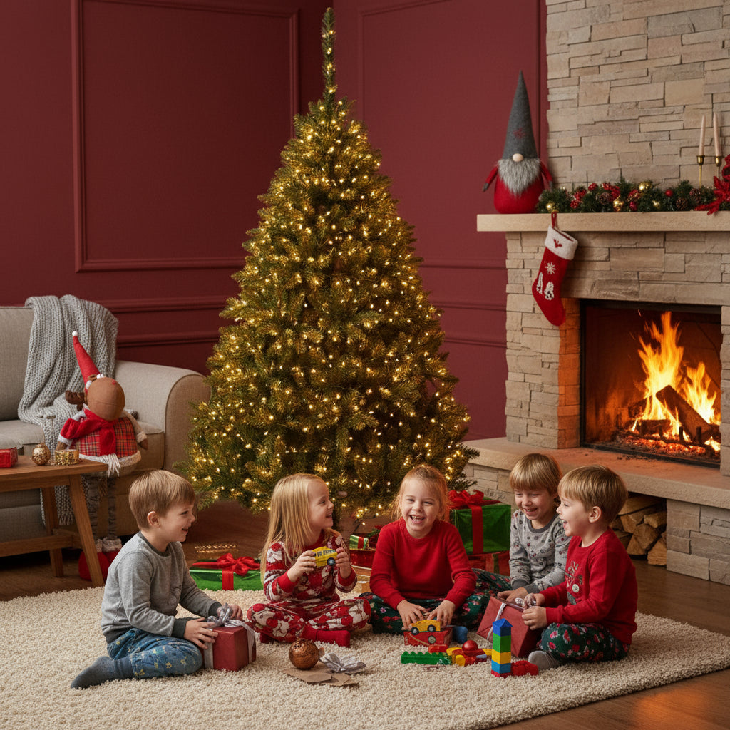 Brad artificial Christmas Deluxe by , Royal, 180cm