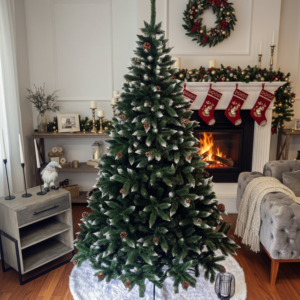 Brad artificial Christmas Deluxe by , Danemark, 2D, 220cm