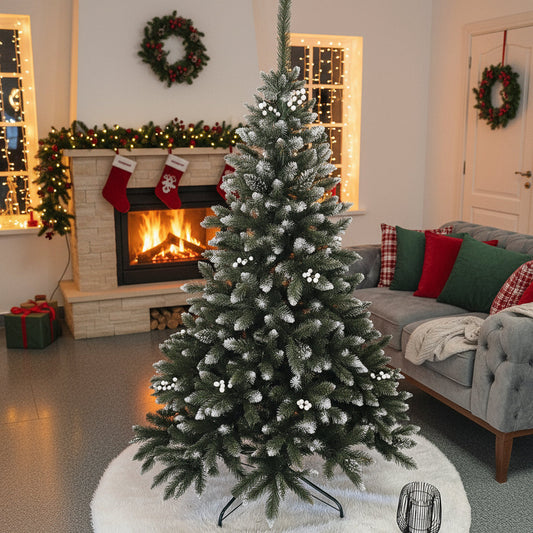 Brad artificial Christmas Deluxe by , WhiteBerry, 2D, 180cm