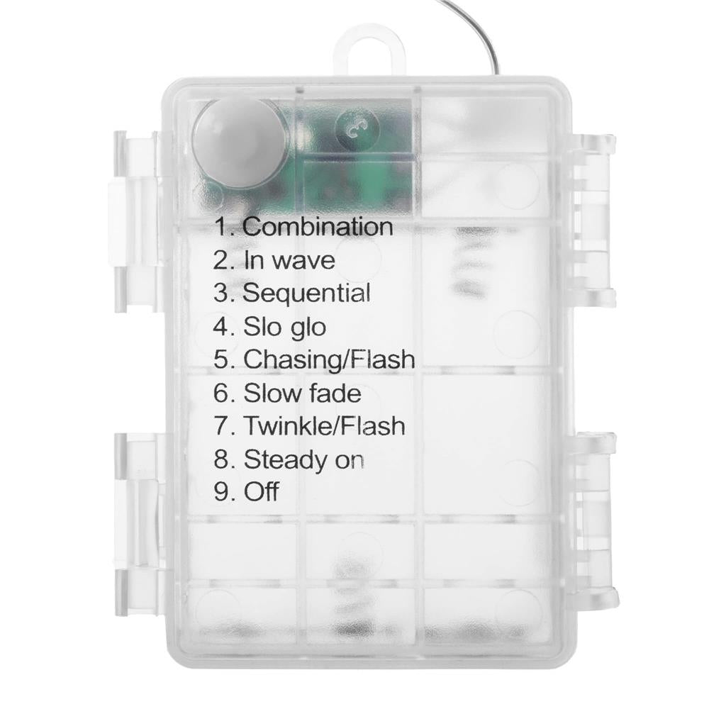 (DL) Instalatie tub furtun luminos pentru Craciun cu baterii 3xAA, 50 LED-uri, 5m, multicolor