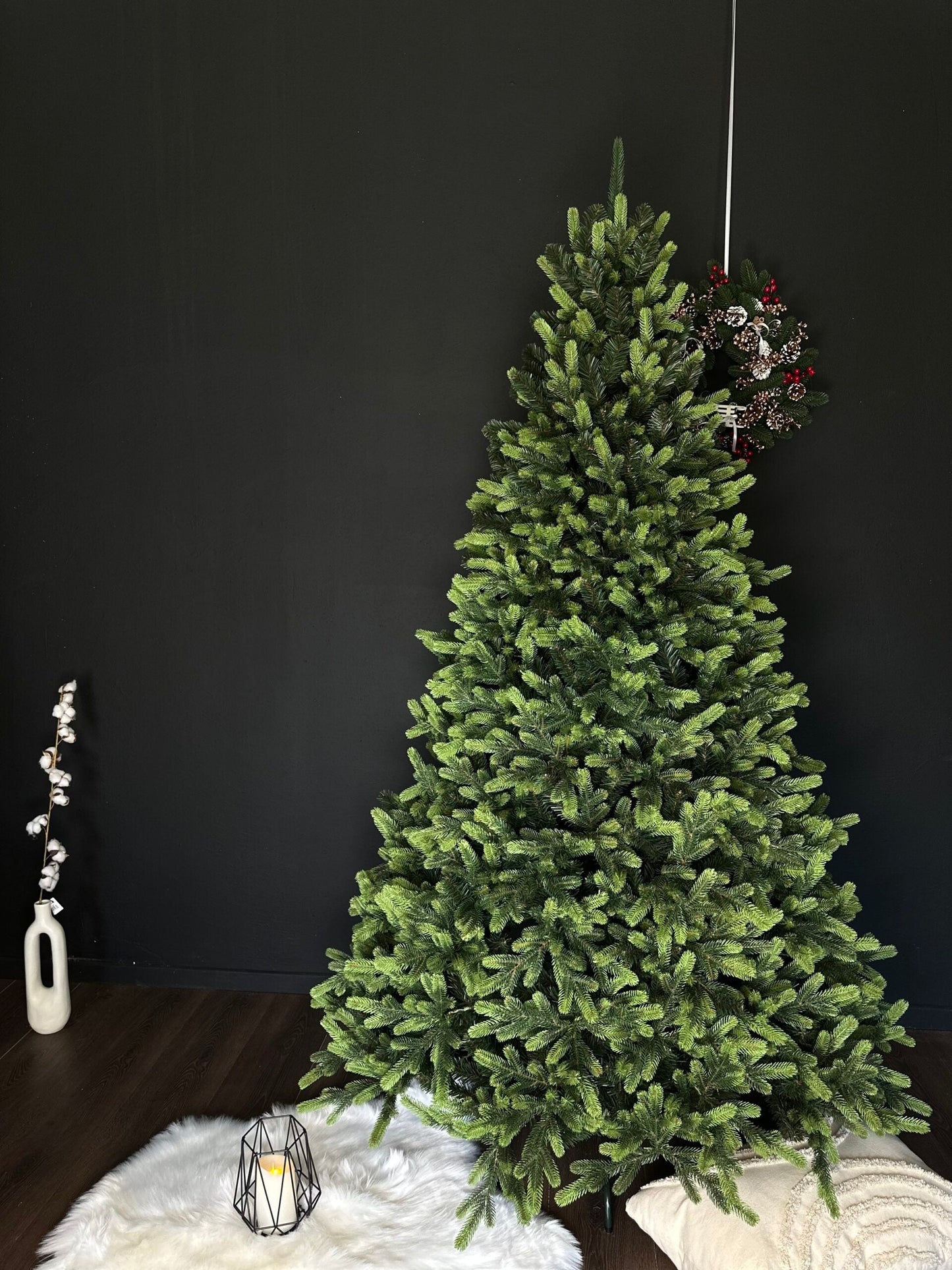 Brad artificial Christmas Deluxe by , Carpati cu varfuri verzi, 2D+3D, 210cm