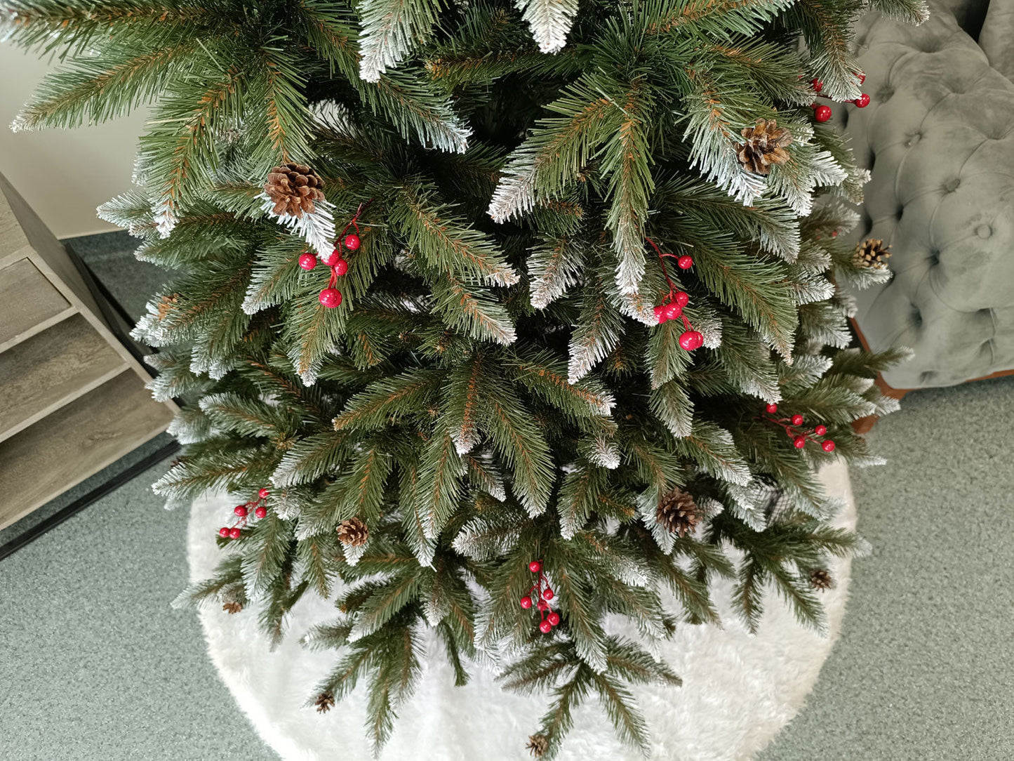 Brad artificial Christmas Deluxe by , Frasin de Munte, 2D, 240cm