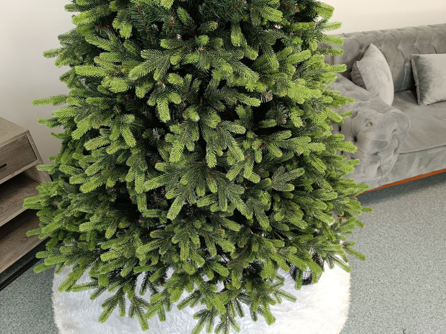 Brad artificial Christmas Deluxe by , Carpati cu varfuri verzi, 2D+3D, 230cm