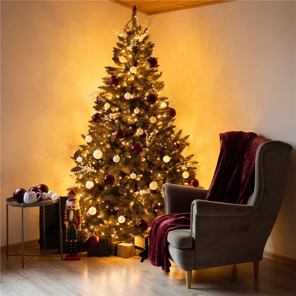 Brad artificial Christmas Deluxe by , Caucazian Premium, 2D, 220cm