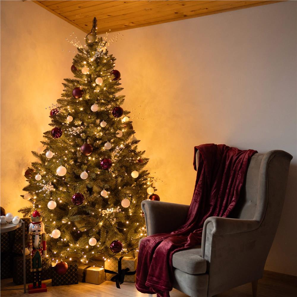 Brad artificial Christmas Deluxe by , Caucazian Premium, 2D, 220cm