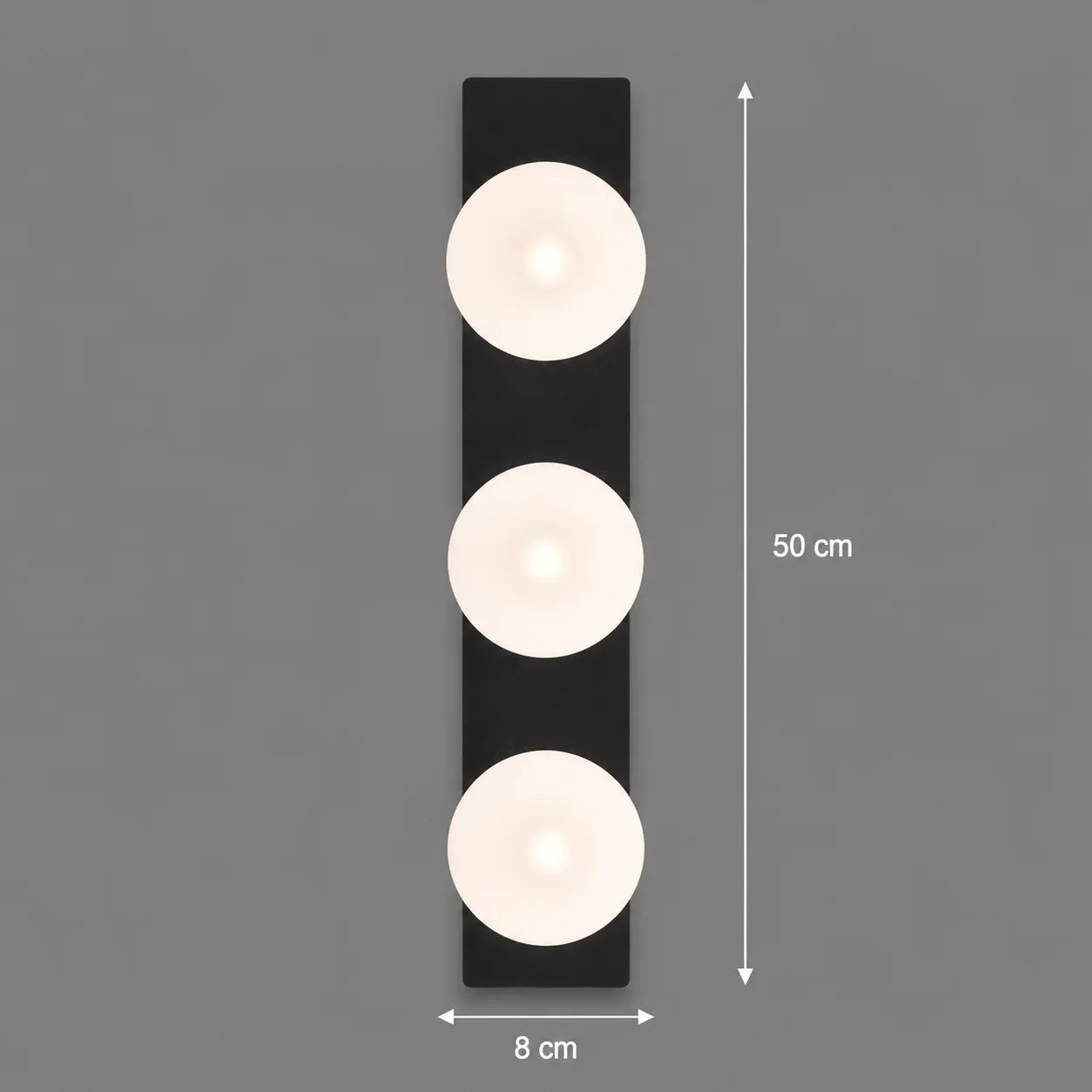 Lustra LED TRION, Lumina Calda/Neutra/Rece, 3xG9, 24W, Negru, Metal si Acril