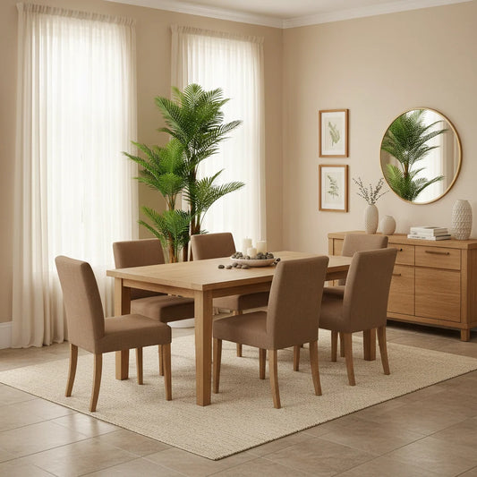 Decoratiune Palmier, Plastic, 4 brate, 170 cm, Verde