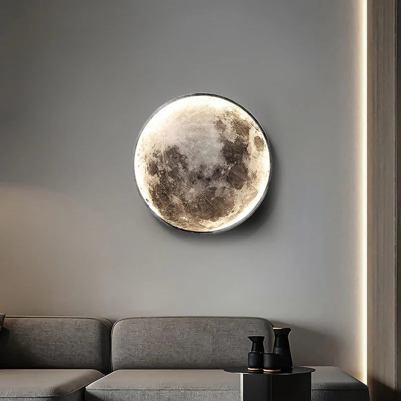 Aplica LED Decorativa Luna 68W Diametru 120CM 3000/4000/6000K