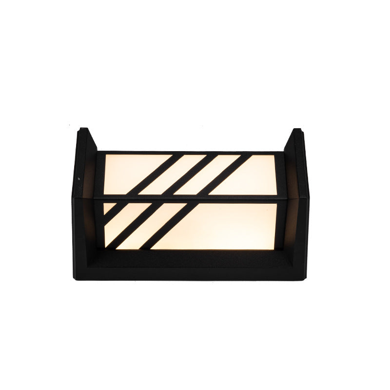 Aplica LED Exterior AX140BK 20W Alb Negru – aplică LED, culoare neagră, culoare albă – RegalStore, iluminat interior