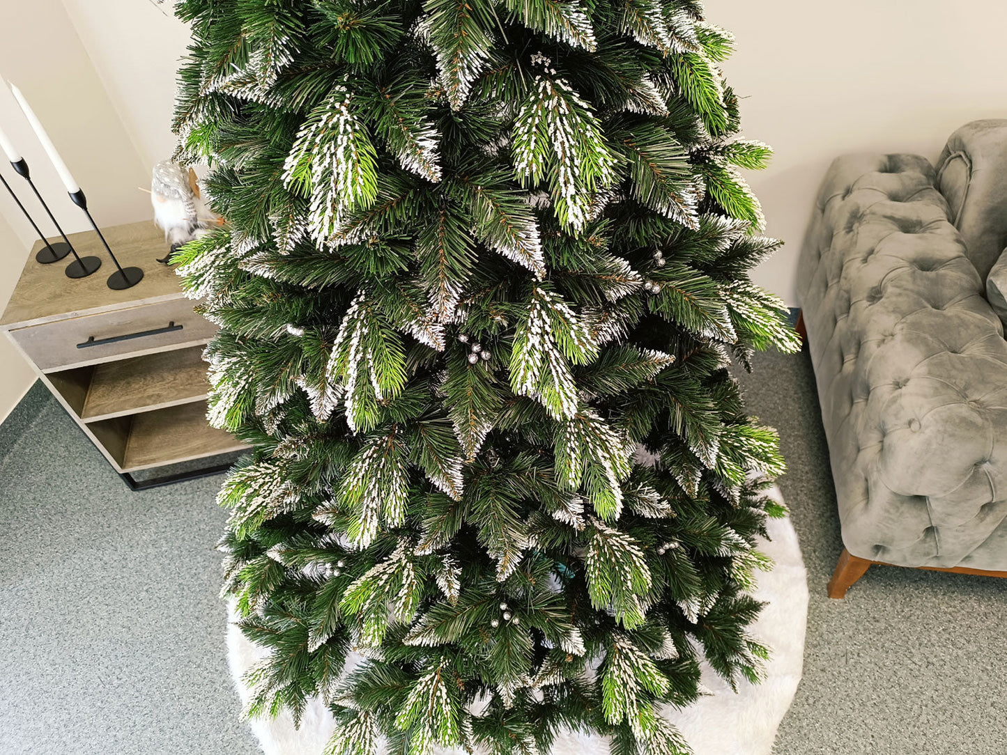 Brad artificial Christmas Deluxe by , Diamant, 2D+3D, 250cm