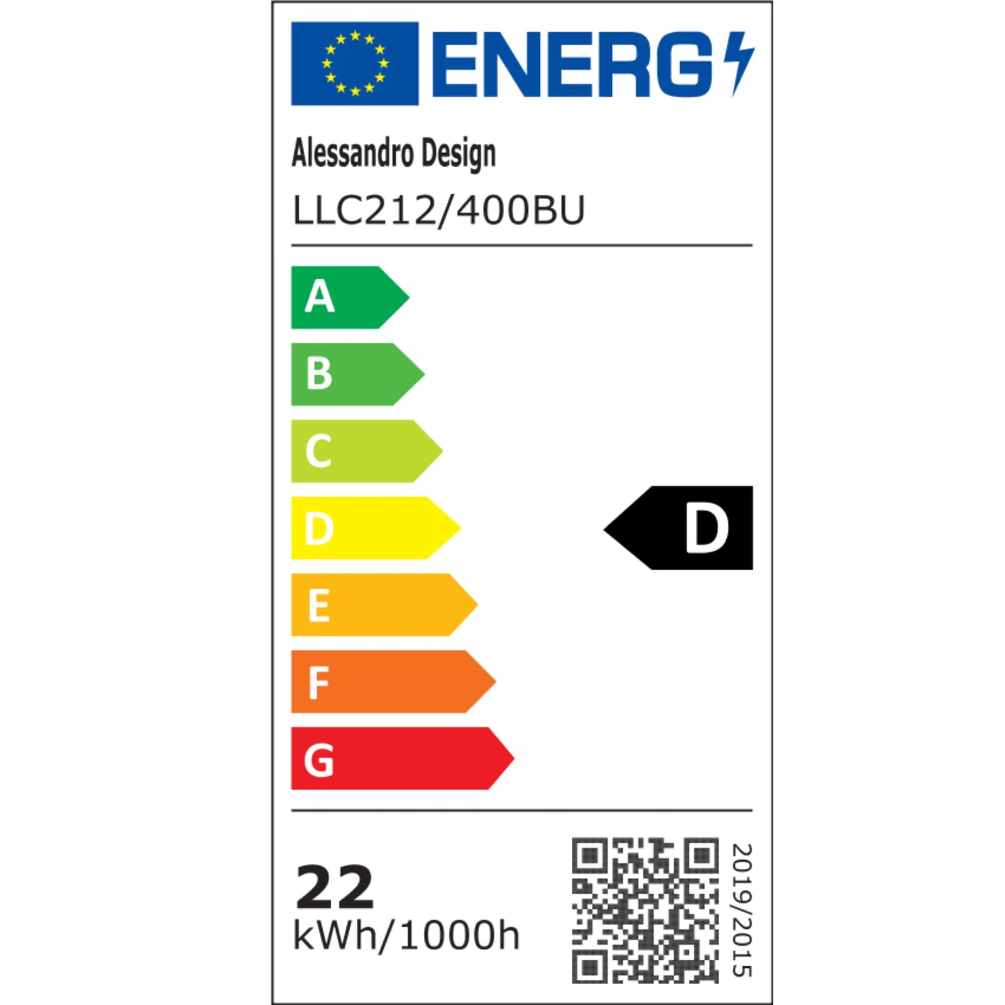 Candelabru LED Cristal LLC212/400BU Rotund, 22W, Lumina Rece/Calda/Neutra, Cristale, Crom Lucios