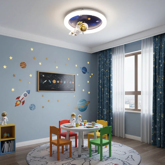 Lustra LED Astronaut Albastru 89W