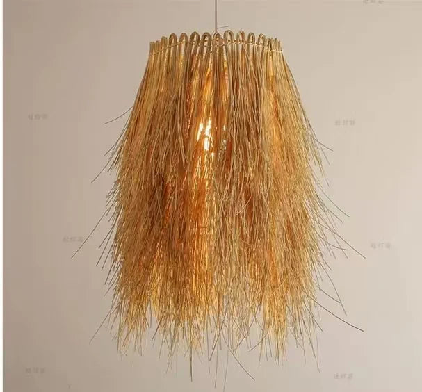 Lustra Vintage Paie LV812, 1xE27, Rustic, 150cm