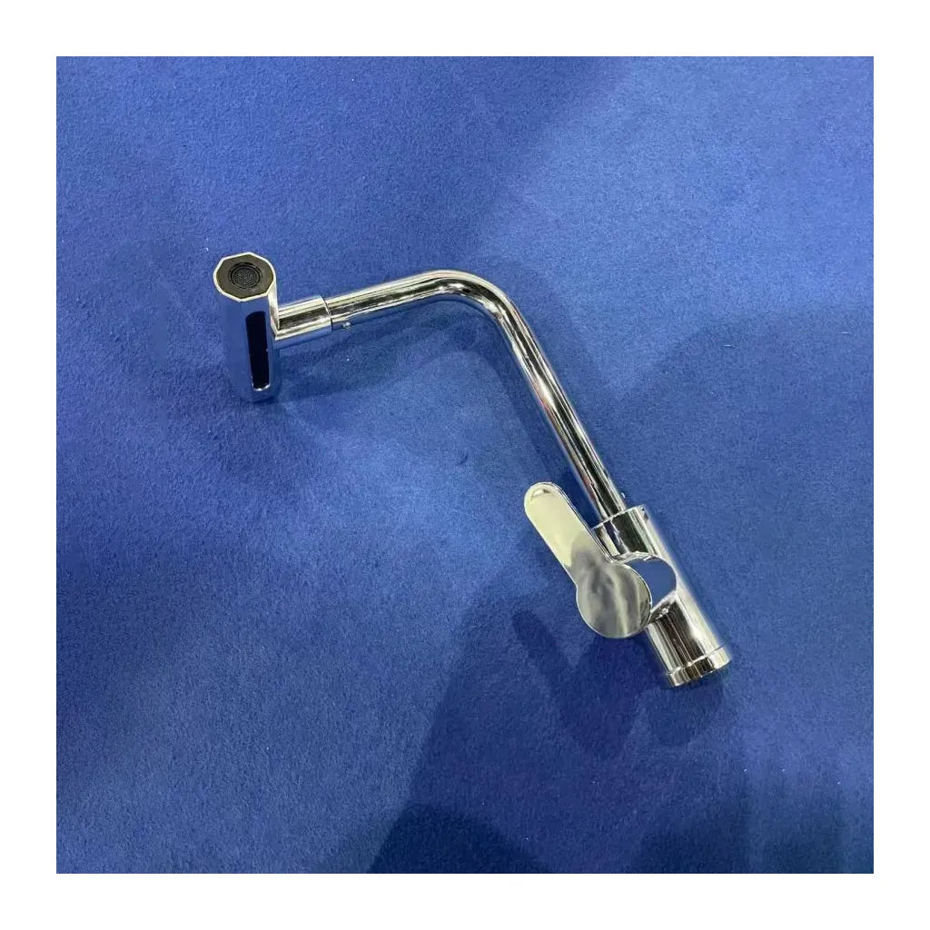 Baterie Lavoar Cartus Ceramic Pipa Rotativa Crom Lucios Racorduri Incluse EC03 – culoare argintie – RegalStore, iluminat