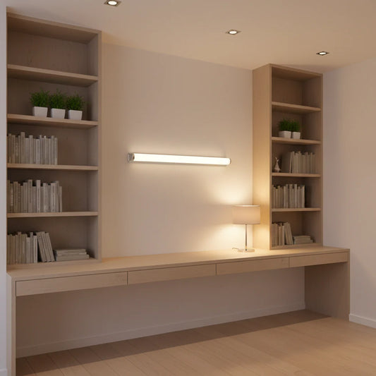 Aplica LED de Baie, GARDA, 11W, liniara, lumina Neutra, Negru