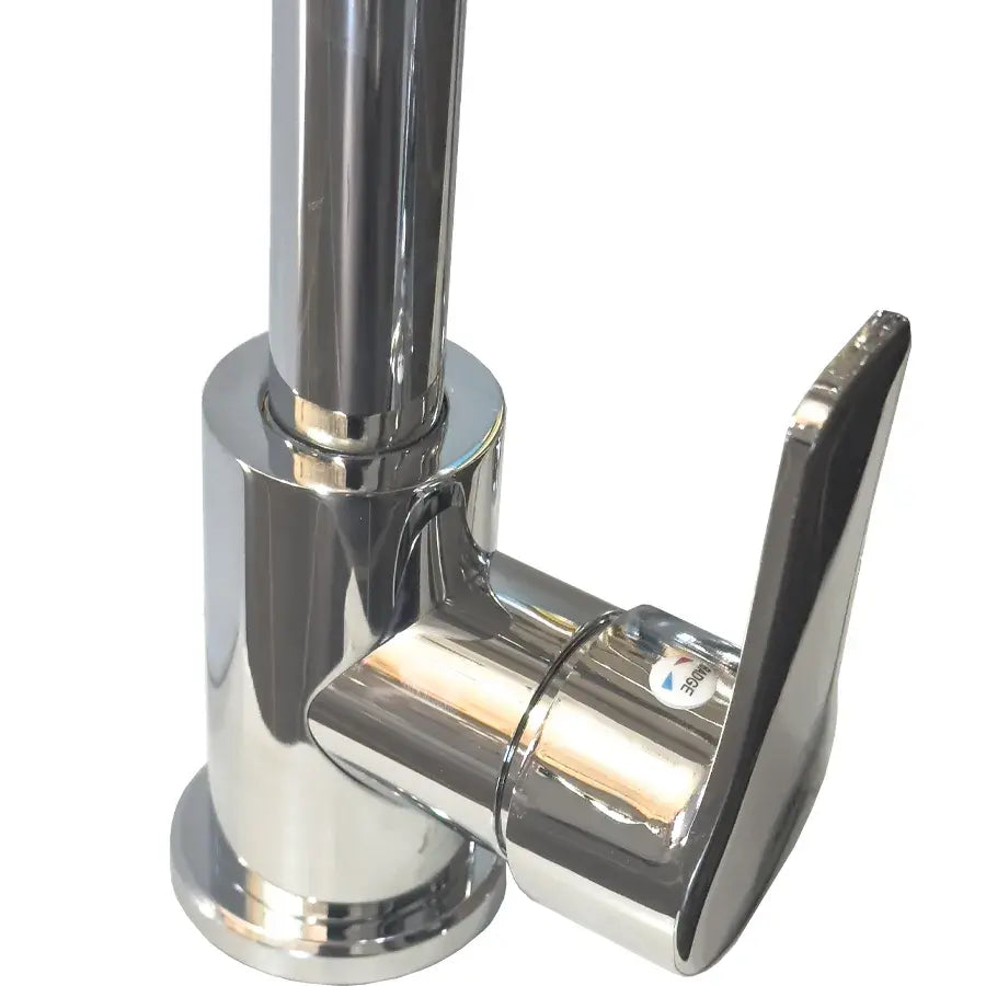 Baterie Bucatarie Inox, Crom, Pipa Rotativa, Inalta WH207 – culoare argintie – RegalStore, iluminat interior