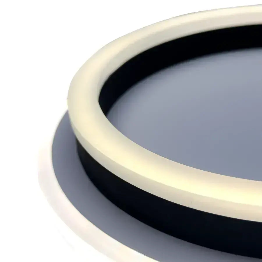 Lustra LED SOLENA ROTONDA, 13W, lumina Rece/Calda/Neutra, Alb Negru