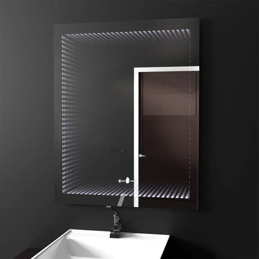 Oglinda LED Senzor MotionGlow Morrin Efect 3D Infinit 60x80 Colectia Marcello Funghi