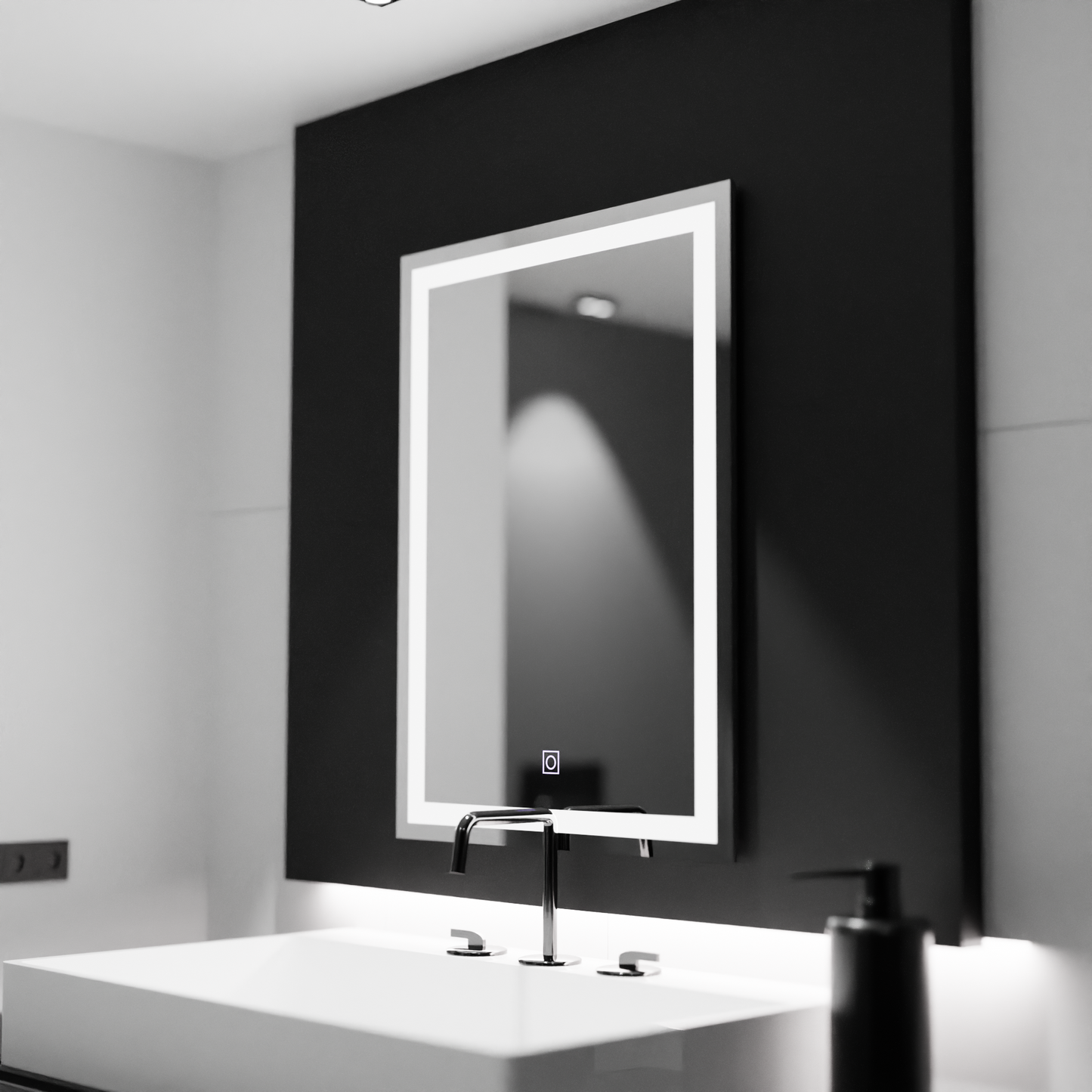 Oglinda LED Rectangulara 60x80cm FRAME Basic Touch
