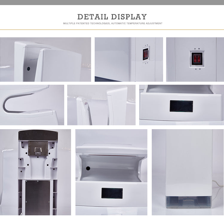 Uscator de Maini cu Senzor, 1200W, Alb, 2026WH