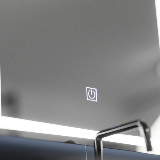 Oglinda LED Rectangulara 50x70cm FRAME Basic Touch – oglindă LED, 50x70 cm, 70 cm – RegalStore, iluminat interior