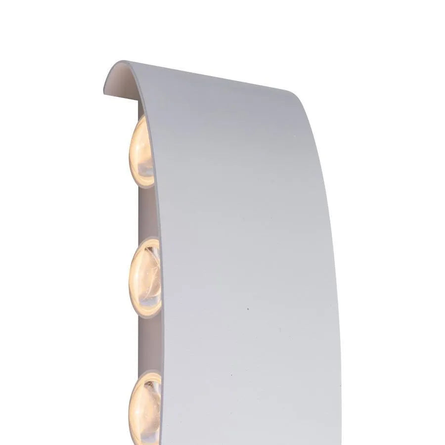 Fantas Aplica LED Interior/Exterior, 8 Surse x 1W, IP65, Alb, 3000K – aplică LED, culoare albă – RegalStore, iluminat in