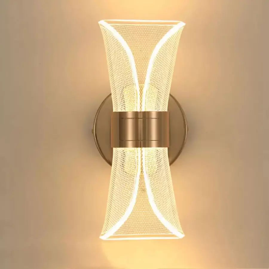 Aplica LED Callum 7W Auriu – aplică LED, culoare aurie – RegalStore, iluminat interior