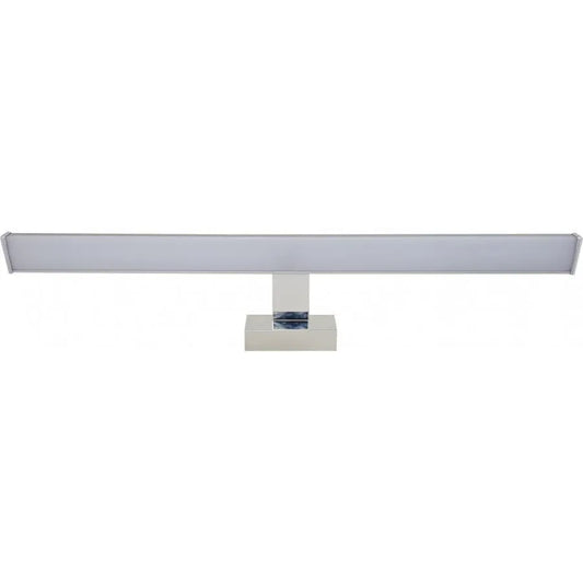 Aplica LED de Baie Sirus, 12W, 60cm, 6500K, Crom – aplică LED, culoare argintie, 60 cm – RegalStore, iluminat interior