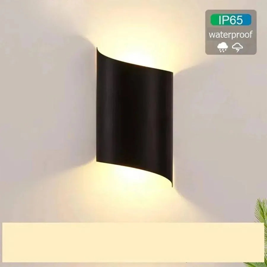 Aplica LED de Exterior Hande 10W IP65 Negru – aplică LED, culoare neagră – RegalStore, iluminat interior