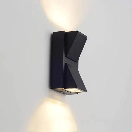 Aplica LED de Exterior Kirima 6W Negru – aplică LED, culoare neagră – RegalStore, iluminat interior