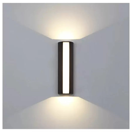 Aplica LED Exterior Berfin, 7W, 3000K, Negru, Metal – aplică LED, culoare neagră – RegalStore, iluminat interior