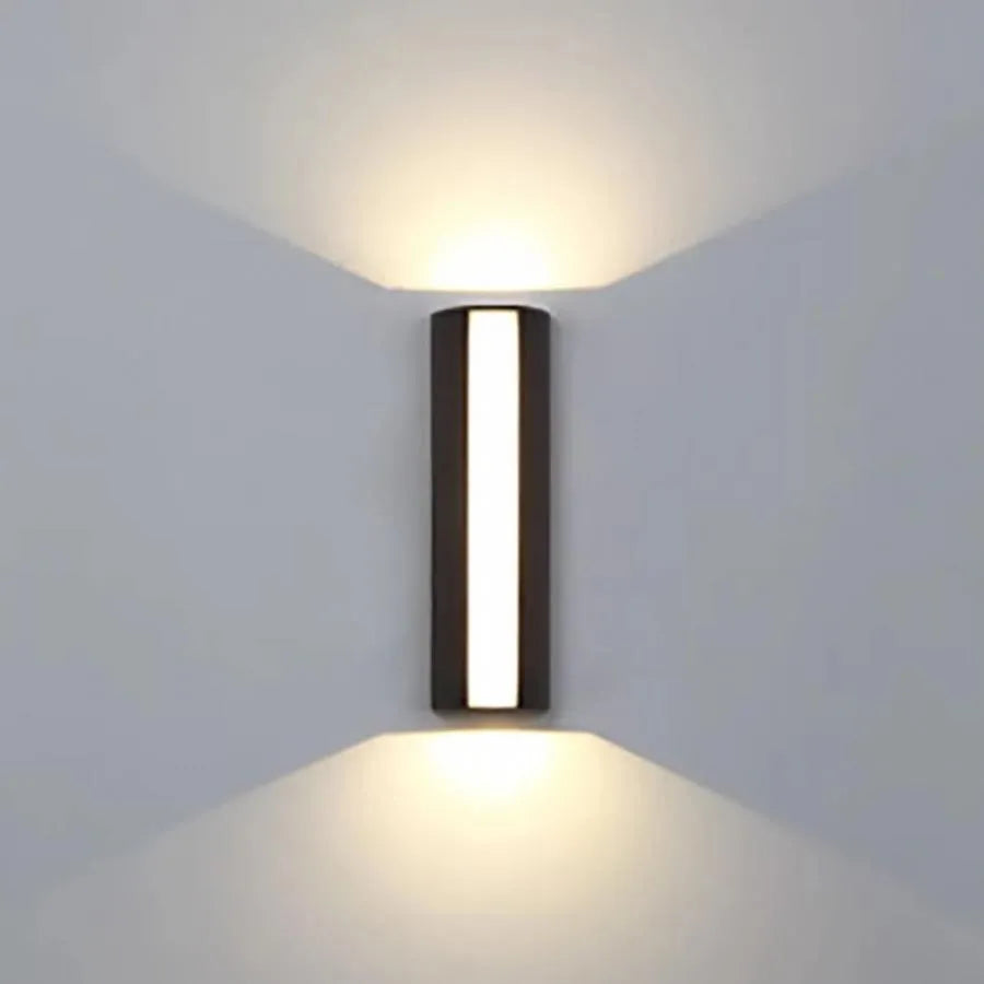 Aplica LED Exterior Carina, 20W, Negru, 3000K, Metal – aplică LED, culoare neagră – RegalStore, iluminat interior