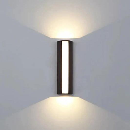 Aplica LED Exterior Carina, 20W, Negru, 3000K, Metal – aplică LED, culoare neagră – RegalStore, iluminat interior