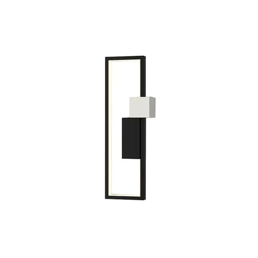 Aplica LED Gizeh 17W, Negru