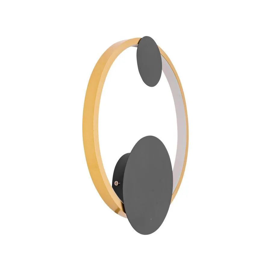 Aplica LED Gruvis 15W Auriu – aplică LED, culoare aurie – RegalStore, iluminat interior