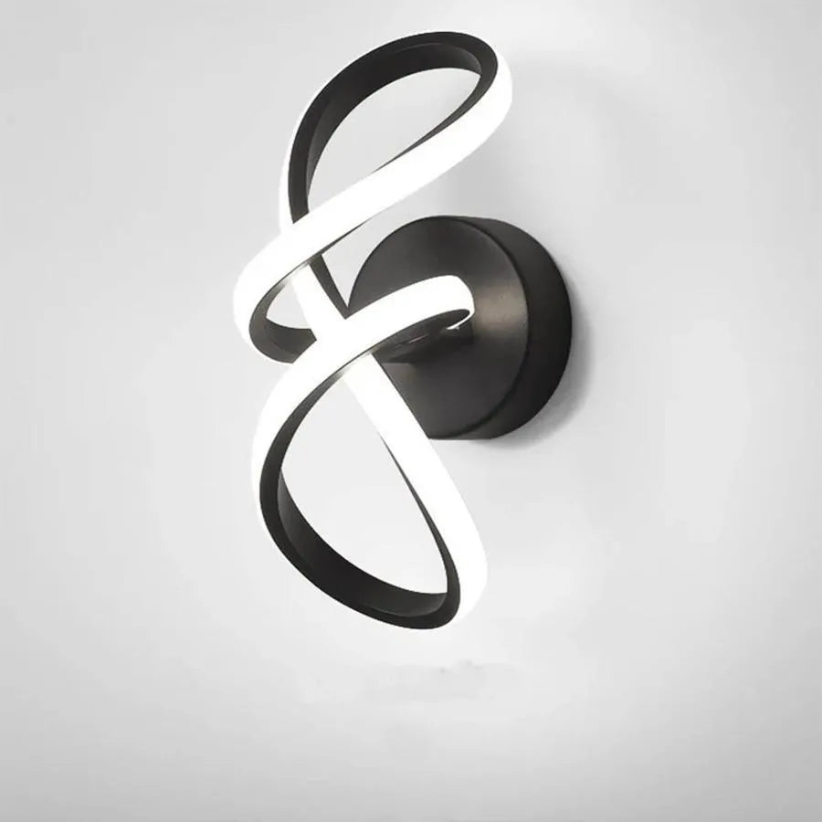 Aplica LED Isaura 23W Alb Negru – aplică LED, culoare aurie, culoare neagră, culoare albă – RegalStore, iluminat interio