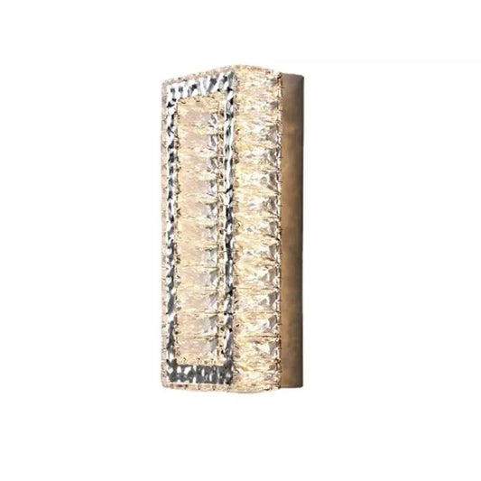 Aplica LED Cristal Mefisto 24W Argintiu – aplică LED, culoare argintie – RegalStore, iluminat interior