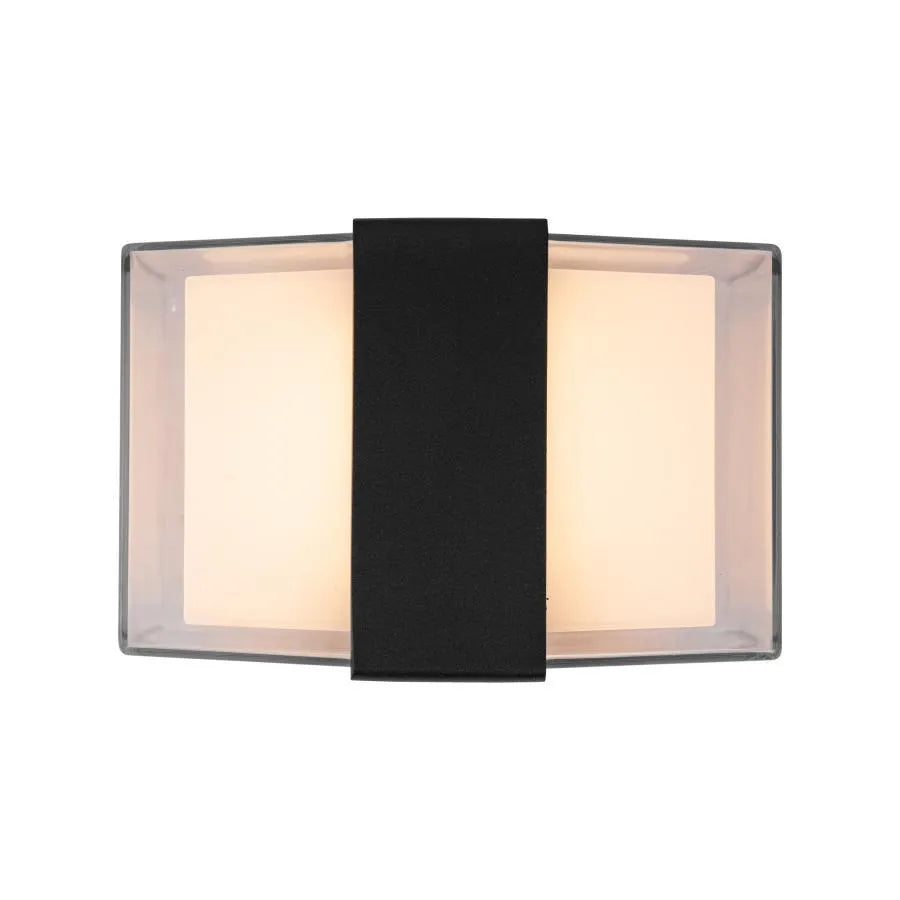 Aplica LED Milos Exterior, Negru, 3000K, IP.65
