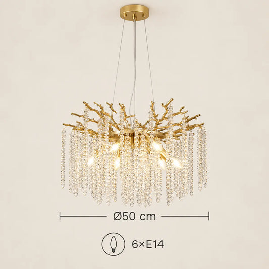 ARBUS Eleganza — dimensiune Ø50 cm și 6×E14