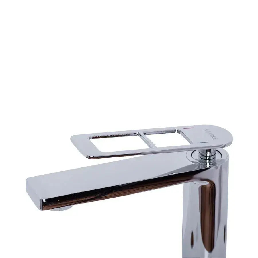 Baterie Lavoar Monocomanda Cartus Ceramic Alama Sanitara Crom Lucios Racorduri si Kit Fixare Incluse 9707 – culoare argi