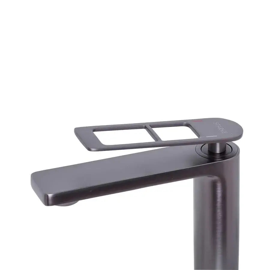 Baterie Lavoar Monocomanda Cartus Ceramic Alama Sanitara Gri Satin Racorduri si Kit Fixare Incluse 9707N – RegalStore, i