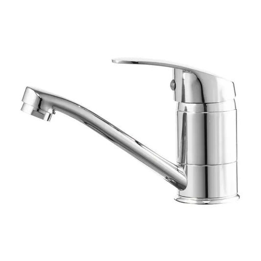 Baterie Lavoar, Pipa Pivotanta, Lungime 15CM, Cartus Ceramic, Crom, Racord Inclus