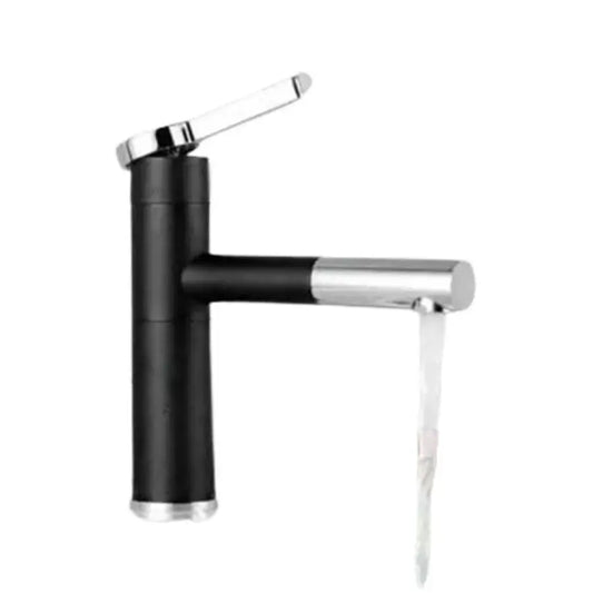 Baterie Lavoar cu Dus Extractibil, Alama Sanitara, Negru, WZX/2022 – culoare neagră – RegalStore, iluminat interior