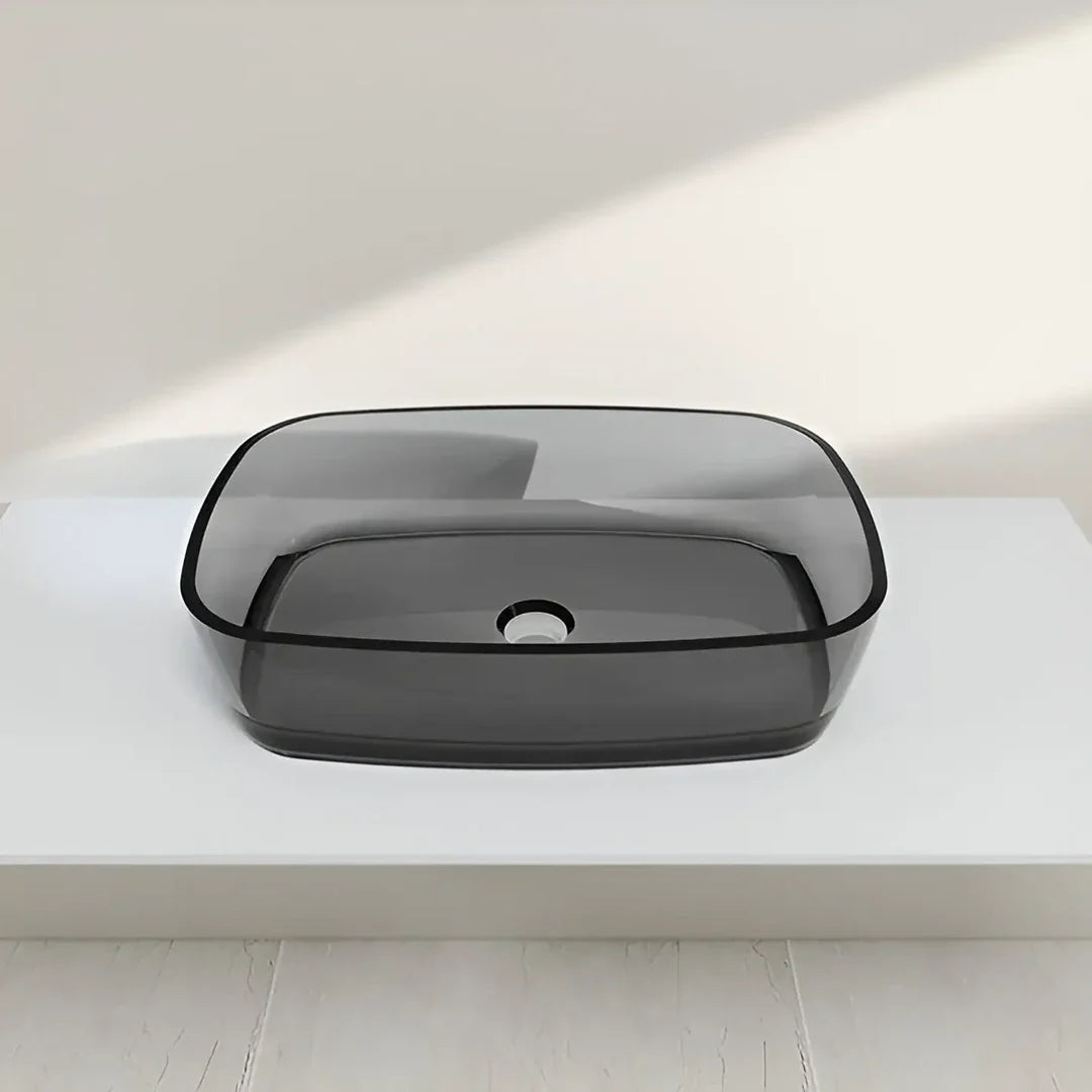 Chiuveta Baie Rasina 60x40 cm Gri Inchis – 60x40 cm, 40 cm – RegalStore, iluminat interior