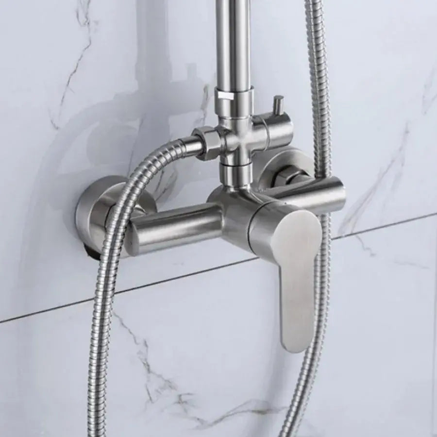 Coloana Dus, Inox, SUS304, Satinat, LY006