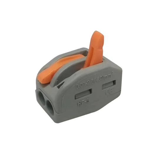Conector pentru Lustra / Oglinda LED - Rapid, 2 Poli, Instalare Fara Surub – RegalStore