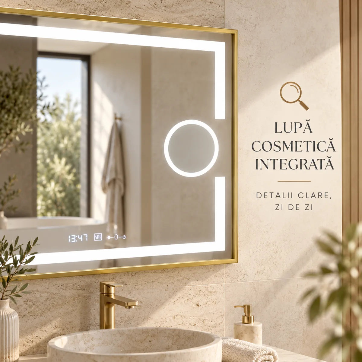 Eclat MotionGlow - lupa cosmetica integrata