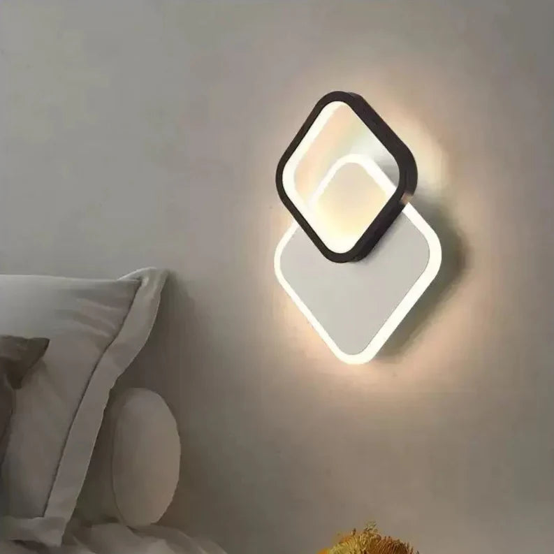 Lustra LED Marcelo 24W Lumina Rece/Calda/Neutra Alb Negru