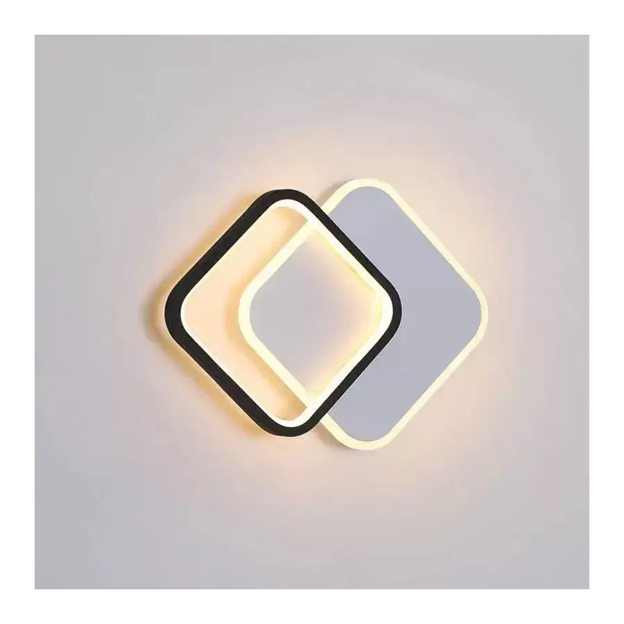 Lustra LED Marcelo, 30W, lumina Rece/Calda/Neutra Alb Negru