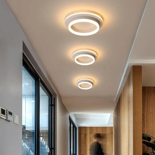 Lustra LED MODERNA 24W, Diametru 20cm, Rotunda, lumina Rece/Calda/Neutra, Alb – RegalStore